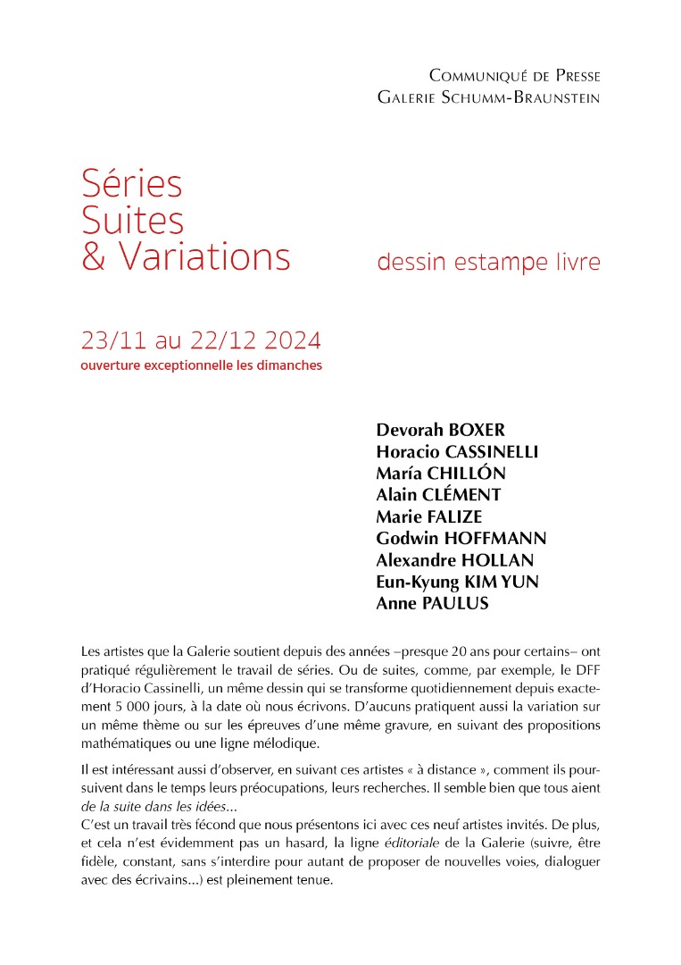 CP Séries Suites & Variations