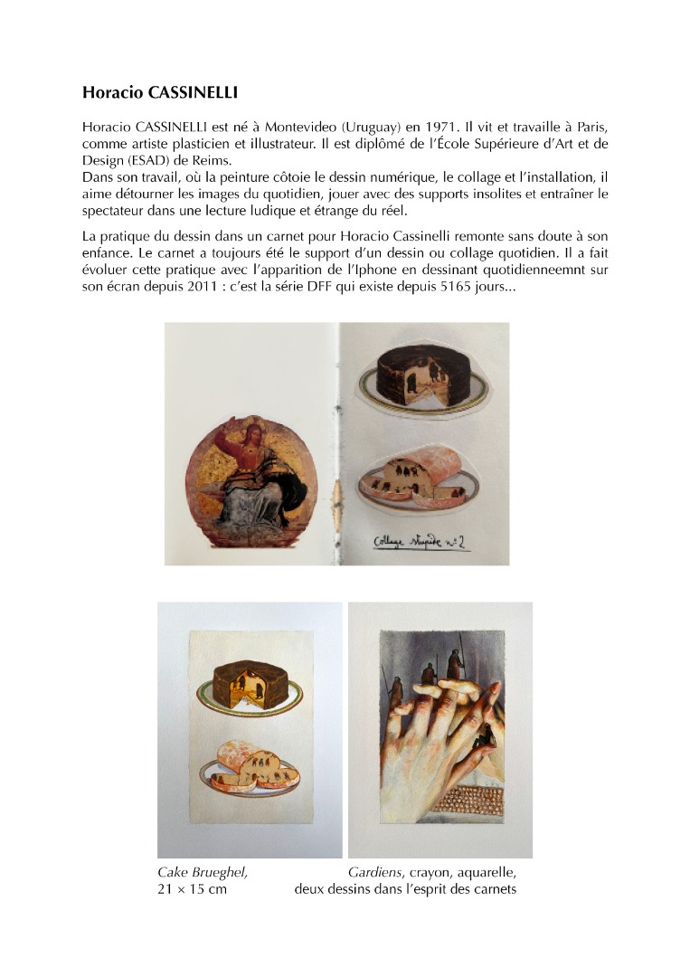 CP Carnets D'artistes GSB3