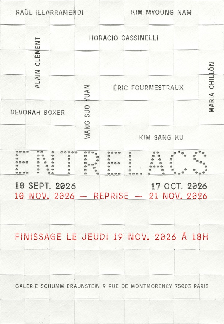 Invitation Finissage Entrelacs 303 X 210 Mm Light